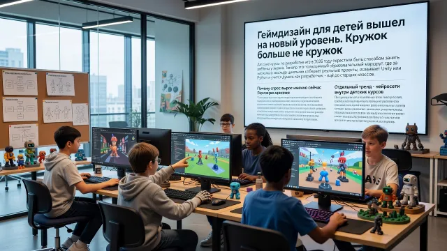 Геймдизайн для детей вышел на новый уровень. Кружок больше не кружок