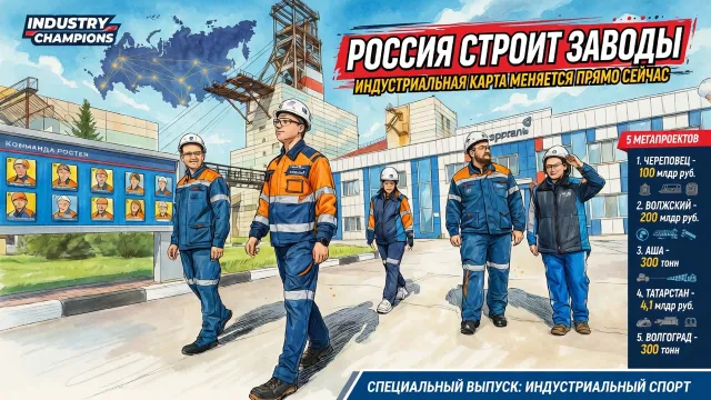 Россия строит заводы. Индустриальная карта меняется прямо сейчас